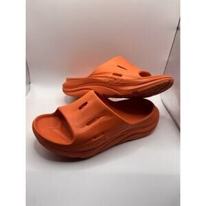 Hoka Unisex Ora Recovery Slide 3 Neon Orange M 6 W 8 Comfort Recovery Light